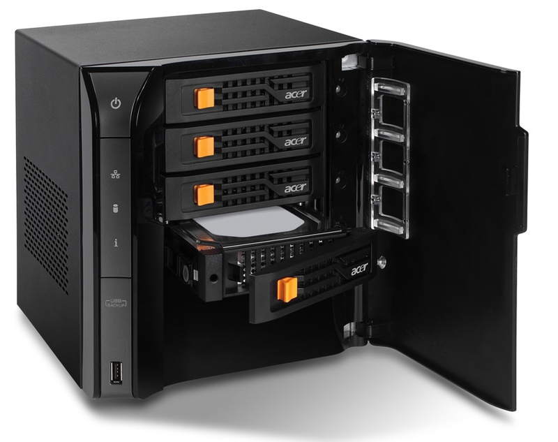 Illustration for article titled Acer Aspire easyStore Expandable 1TB Windows Home Server Cube Is $400
